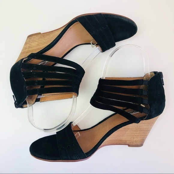 Halogen Kyla Suede Strappy Wedge Sandal - Picture 8 of 11